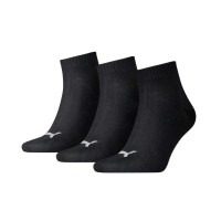 Calcetines Puma Quarter Negro 3 pares  Oferta + Barato