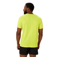 Camiseta Asics Core Amarillo Fluor Performance Negro  Oferta + Barato