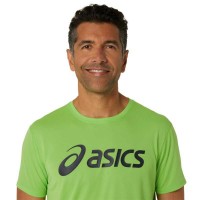 Camiseta Asics Core Lima Azul  Offre - Pas cher