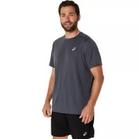 Camiseta Asics Core SS Top Gris Graphite  Offer + Cheap