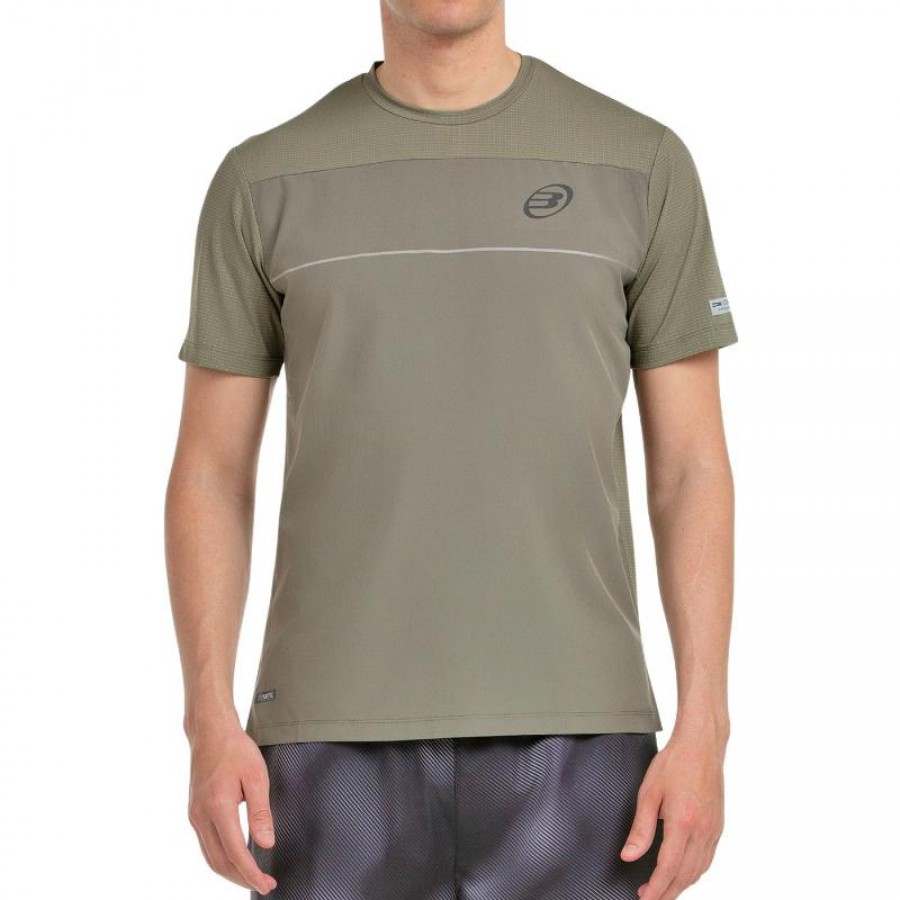 Bullpadel Monda Kaki T-shirt  Offre - Pas cher