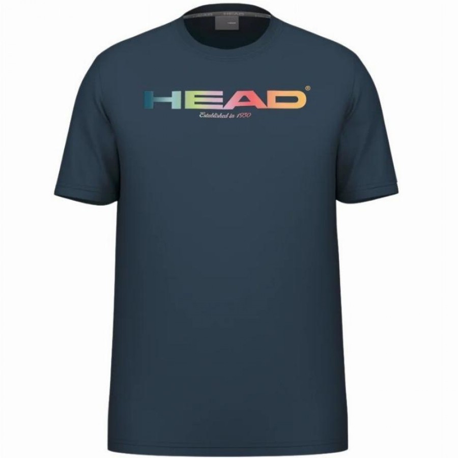 Head Rainbow Navy Blue T-Shirt  Offer + Cheap
