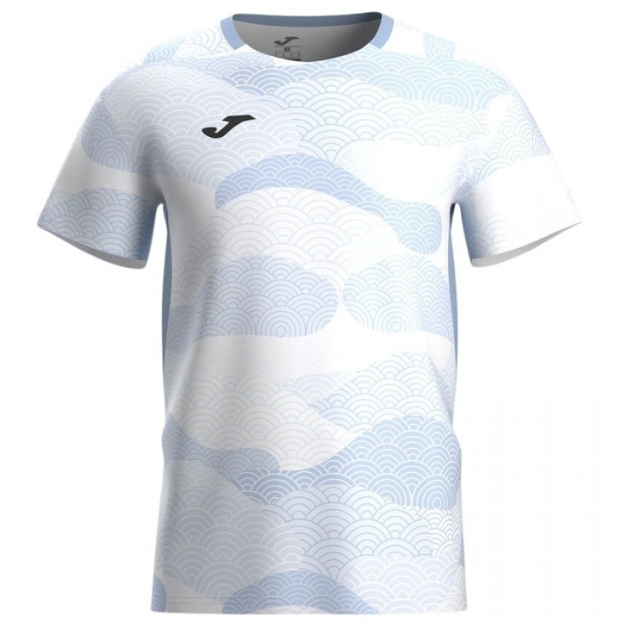 Joma Challenge Blue White T-Shirt  Offer + Cheap