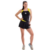 Jupe BB Shot Noir Jaune  Offre - Pas cher