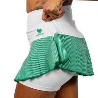 Cartri Jupe Telma Blanc Vert  Offre - Pas cher
