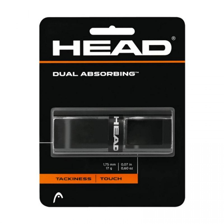 Replacement Grip Head Dual Absorbing Black  Offer + Cheap