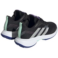 Adidas CourtJam Control Black Nucleo Silver Baskets pour femmes  Offre - Pas cher