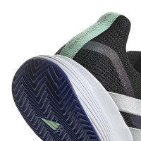 Adidas CourtJam Control Black Nucleo Silver Baskets pour femmes  Offre - Pas cher