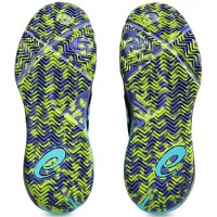 Tênis Asics Gel Resolution X Padel Preto Azul Aqua  Oferta + Barato