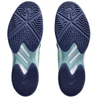 Chaussures Asics Solution Swift FF Padel Teal Lime  Offre - Pas cher