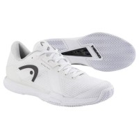 Zapatillas Head Sprint Pro 4.0 Clay Blanco Negro  Oferta + Barato