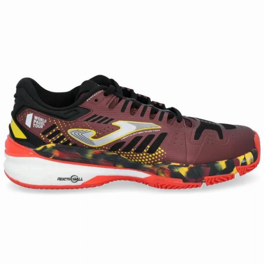Joma WPT Slam 2224 Grenat Baskets  Offre - Pas cher