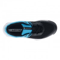 Lotto Superrapida 600 Black Turquoise Sneakers  Offer + Cheap