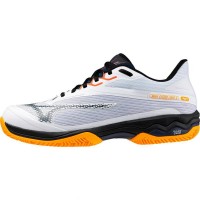 Zapatillas Mizuno Wave Exceed Light 2 Padel Blanco Azul Naranja  Oferta + Barato
