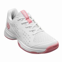 Wilson Rush Pro L Blanc Mauve Junior Sneakers  Offre - Pas cher